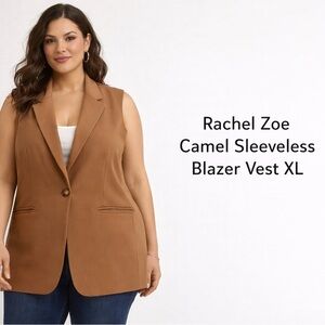 Rachel Zoe Tan Sleeveless Vest